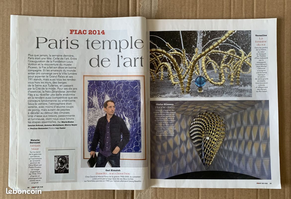 Point de vue 3458 2014 Kate & William d'Angleterre, Siméon II de Bulgarie, FIAC de Paris, Givenchy au musée Thyssen, Nikos Aliagas, Capucine Piot, Christophe de Margerie, duc de Marlborough, etc (image 4)