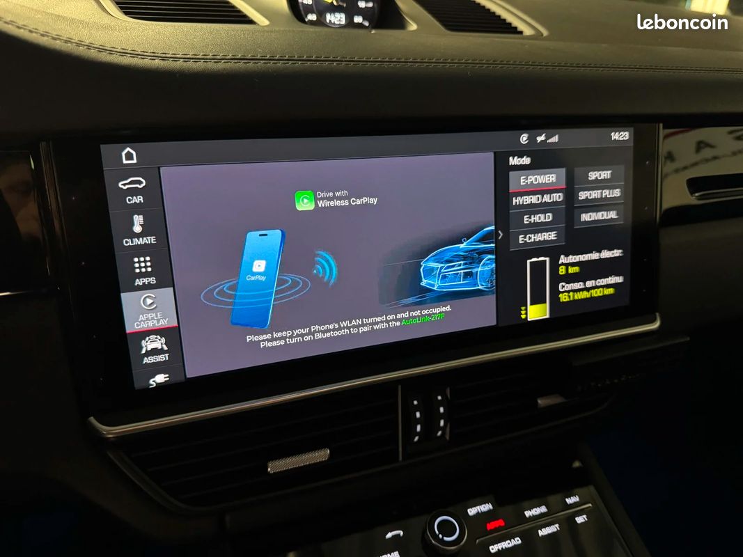 PORSCHE CAYENNE E-Hybrid 3.0 V6 462 ch Tiptronic BVA S / SUIVI PORSCHE (image 18)