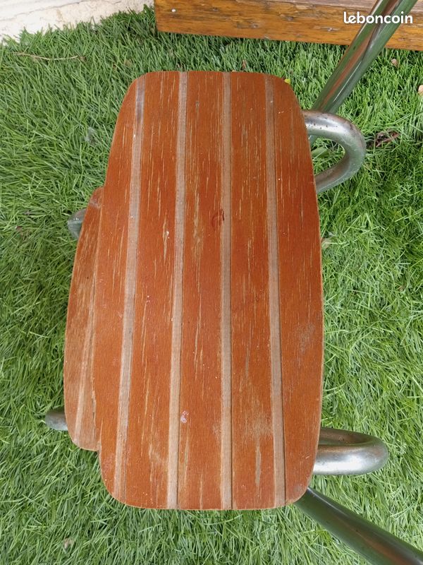 Petit Tabouret Coffre , XIXème