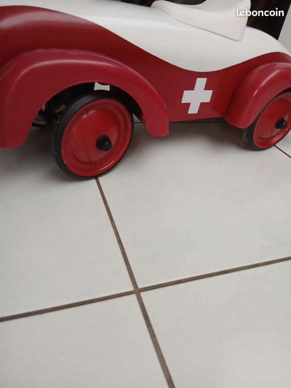 Baghera Speedster Ambulance porteur métal rouge réf. 840 (image 2)