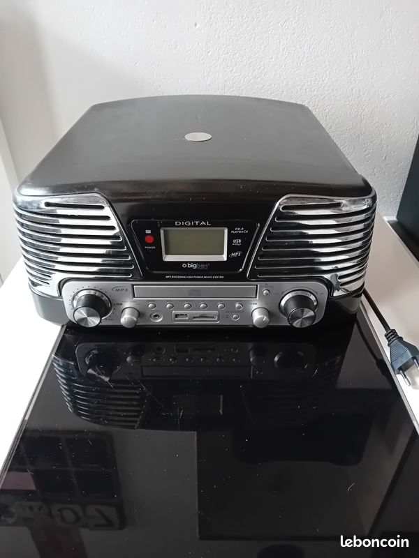 Chaîne Hi-fi Vintage Philips - Radio Et Platine Vinyle - Bon état De Fonctionnement