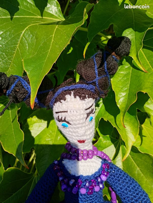 Poupée crochet exclusivement avec l'histoir AlenaSalich des poupées avec histoire (image 6)