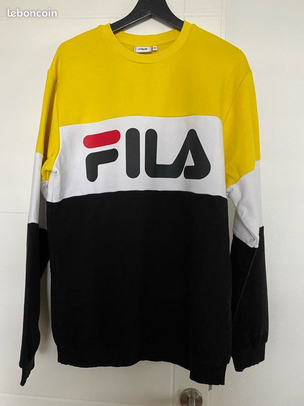 Sweat Fila Fila Homme Jaune Sweat Homme Fila Taille M En Très Bon