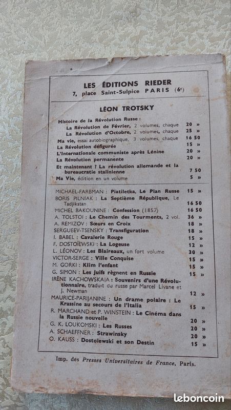 Livre Ma Vie (image 2)