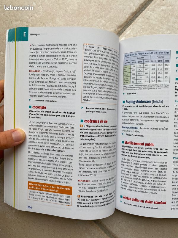 Dictionnaire d'économie et de sciences sociales (image 4)