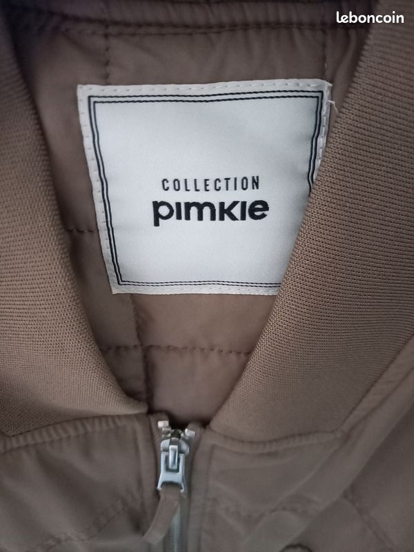 Blouson Pimkie taupe M neuf (image 10)
