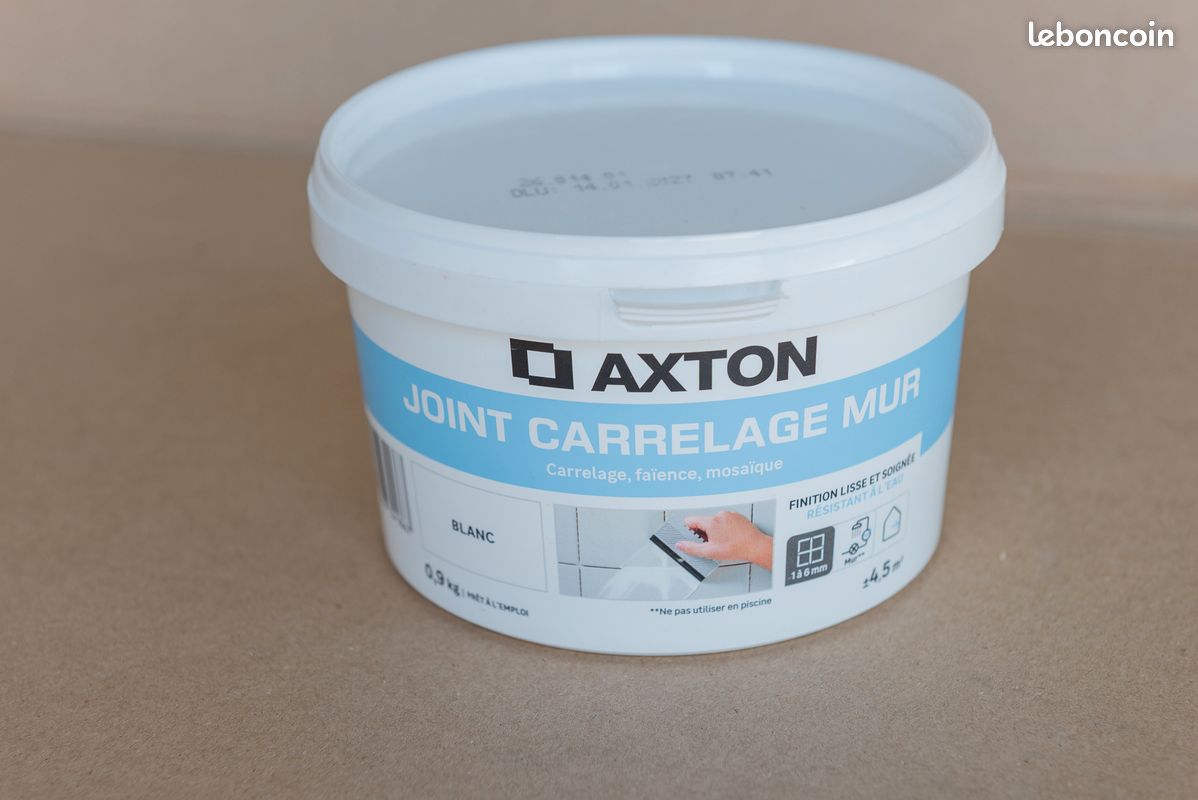 Lot prêt à l’emploi : colle et joint à carrelage + carrelage mural 20x20 (faïence) (image 11)