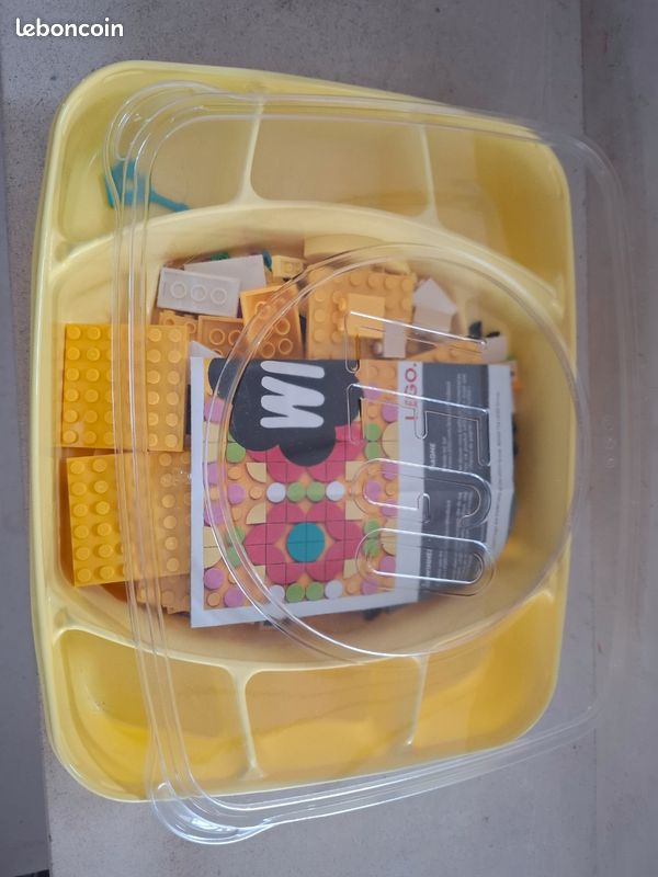 Lego dots porte crayon banane (image 1)