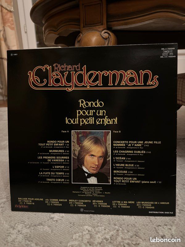 Richard Clayderman - Rondo pour un tout petit enfant (image 2)