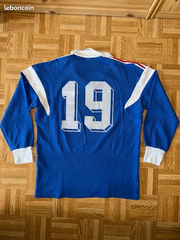 Maillot collector équipe de France espoirs 1989 1990 Vêtements