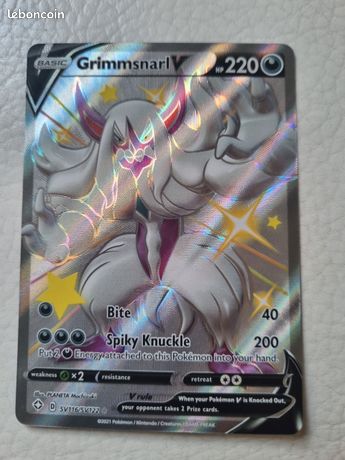 grimmsnarl v pokemon card value Amazon.com: Pokemon TCG Booster Bundle- Trick or Trade : Toys & Games main image 0