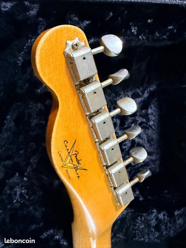 Fender Custom Shop Wildwood 10 – Telecaster 1955 Heavy Relic – Shell Pink Sparkle (image 12)