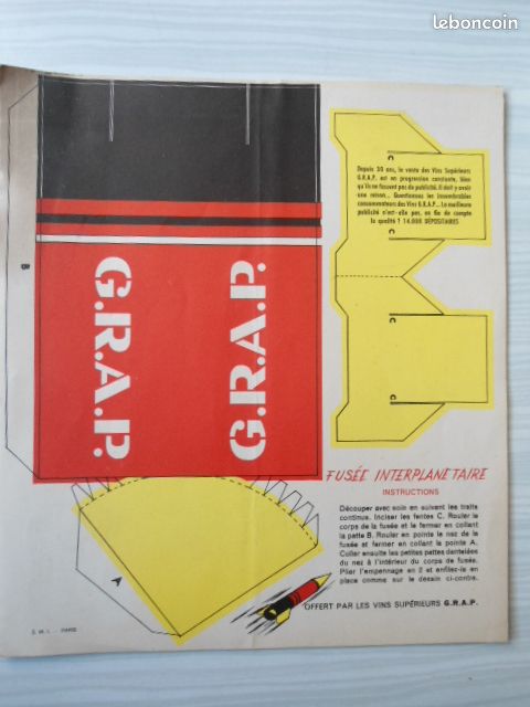 Carton à découper « Vin GRAP » (image 1)