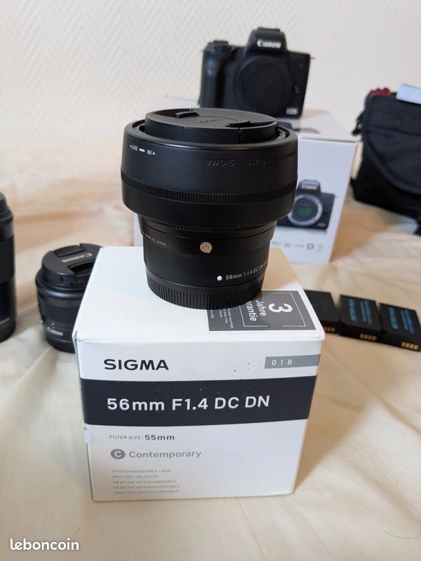 Sigma 56mm Canon M50 Sigma 30mm Canon Eos M50 Mark Sigma 56mm