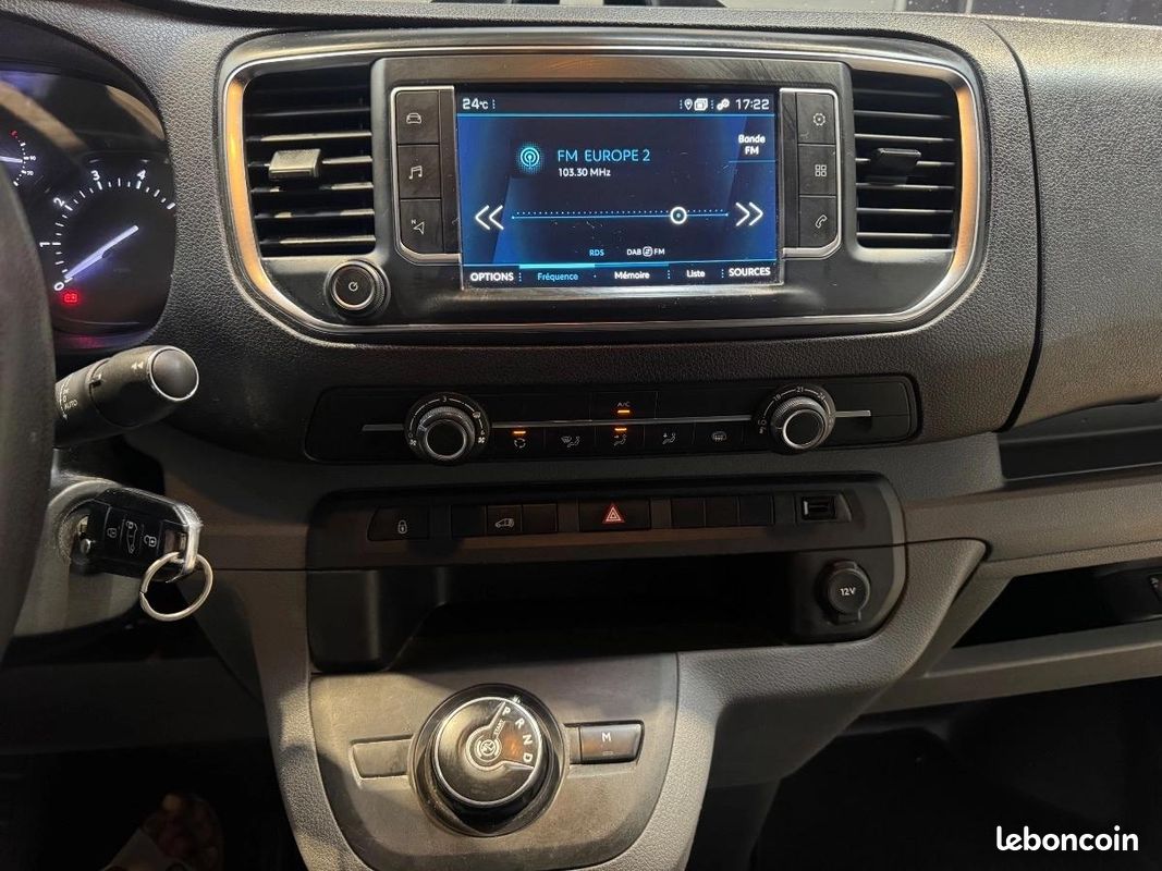 Peugeot Expert Vu FOURGON 2.0 BLUEHDI 120 L1 PREMIUM EAT BVA/ CAMÉRA/ SUIVI COMPLET/ GARANTIE 6 MOIS (image 20)