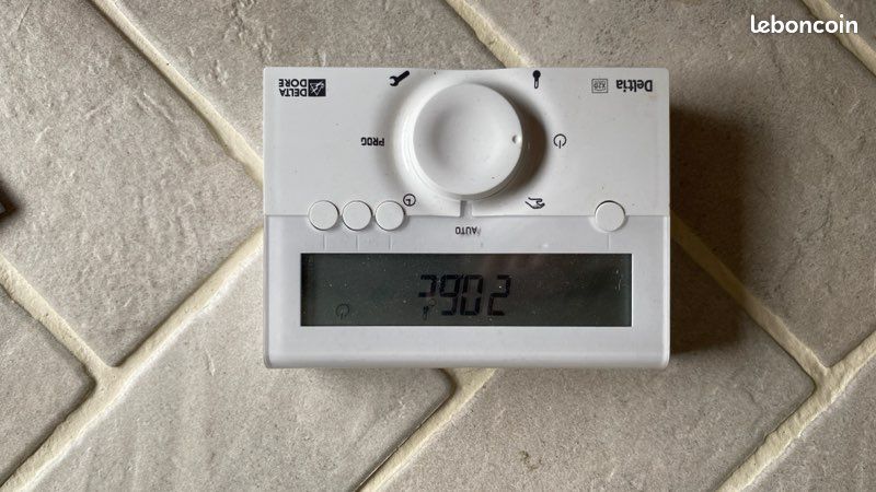 Delta Dore Thermostat Programmable sans Fil pour Deltia 8.03 - Blanc (6050417) | Achetez sur