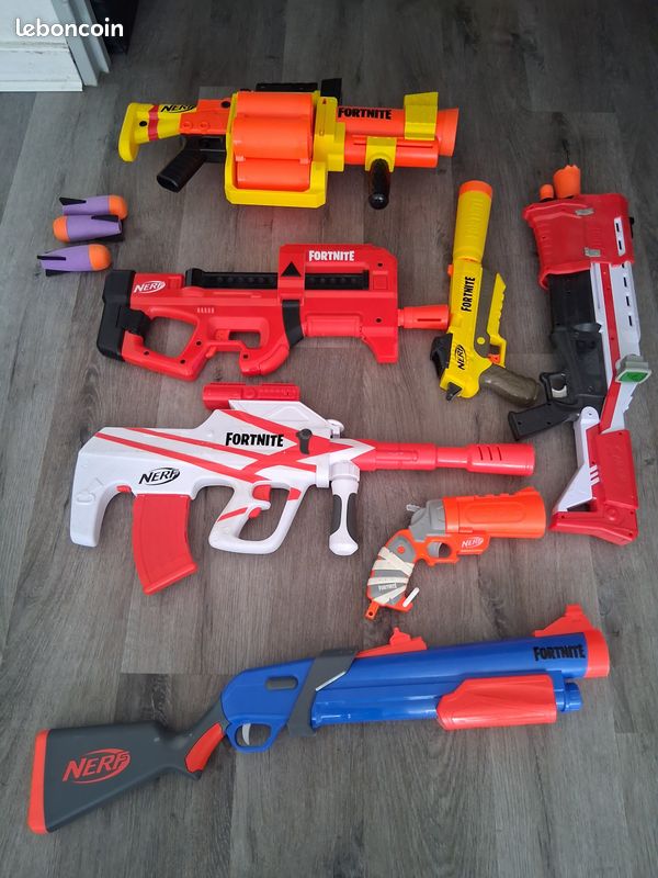 Blaster Nerf Fortnite RL, Barillet 6 Roquettes, Pomper Pour Tirer  Inclut 6 Roquettes Nerf Fortnite Officielles