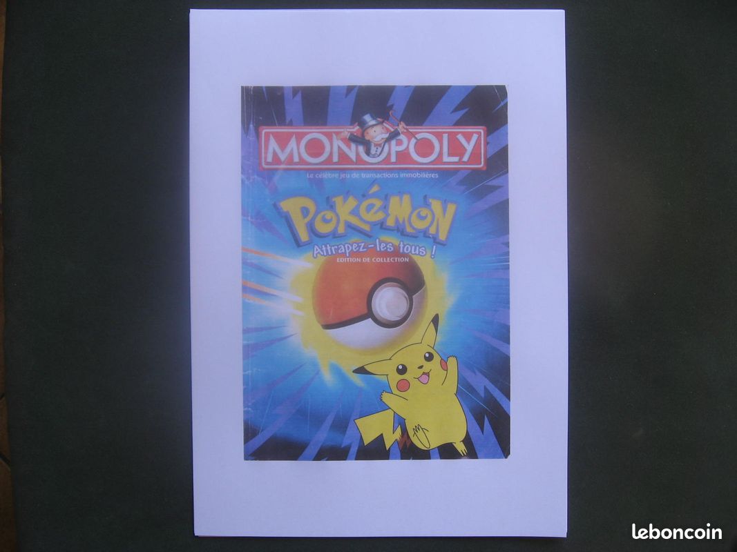 Jeu de société Monopoly Pokémon édition de Kanto