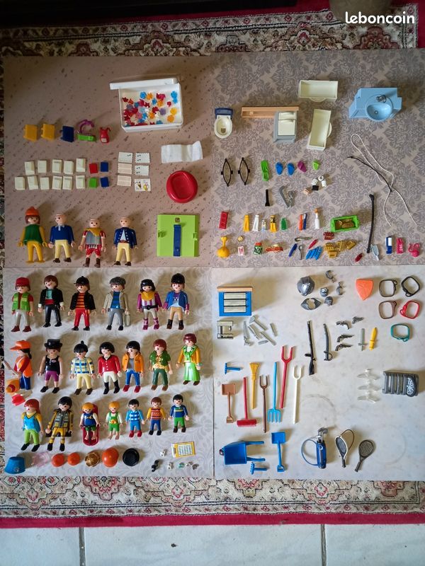 Lot Playmobil personnages accessoires (image 2)