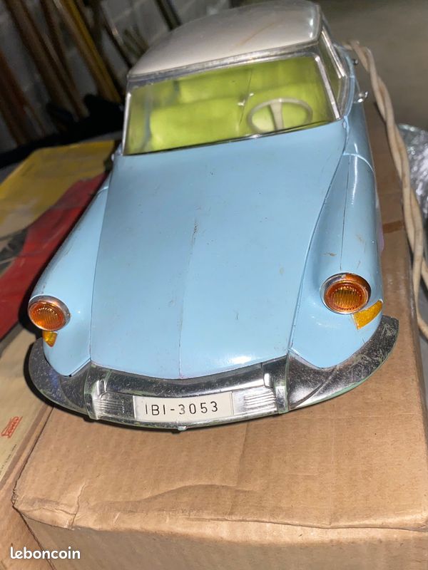 PAYA Citroën DS 19 Rallye – Miniature 1/32 – Vert Et Argent – Boîte D’origine