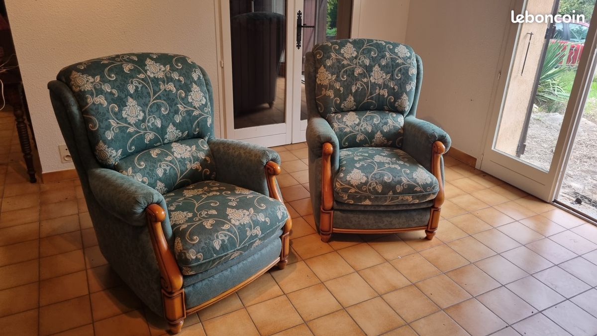 Salon bois et tissu (image 7)