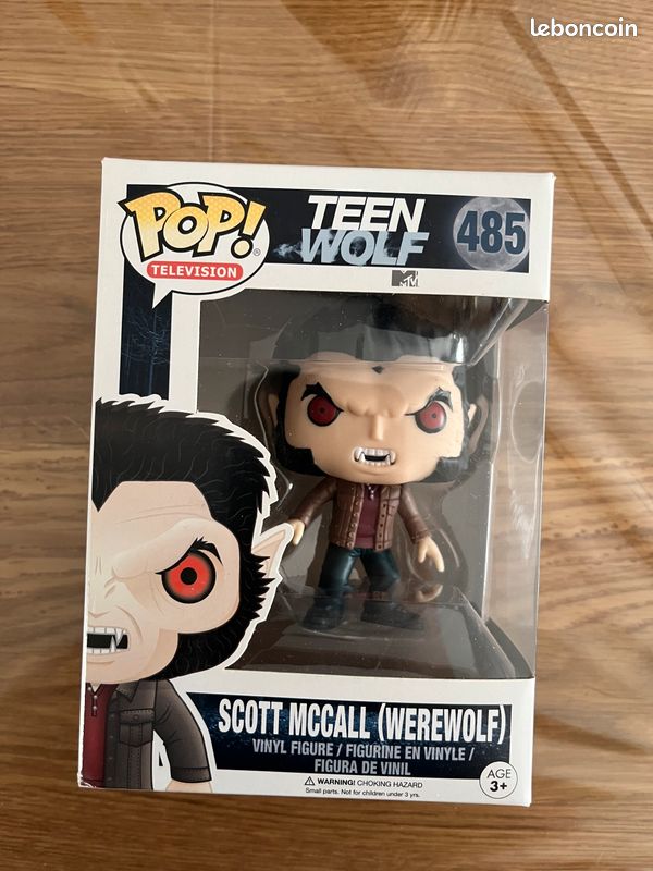 Pop figure of Scott McCall in Teen Wolf movie 1985