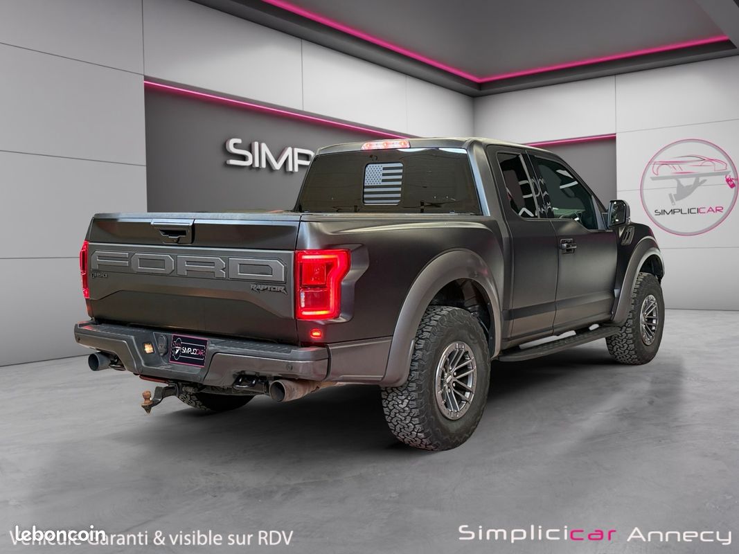 Ford f-150 raptor 3.5 v6 ecoboost 450cv pickup bva10 malus paye garantie 12 mois (image 5)