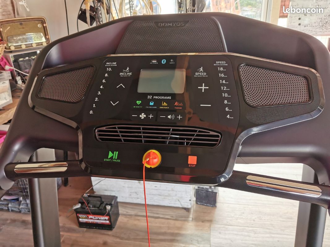 Tapis De Course électrique Domyos T900C – Occasion – Avec Programmes Et Cardio