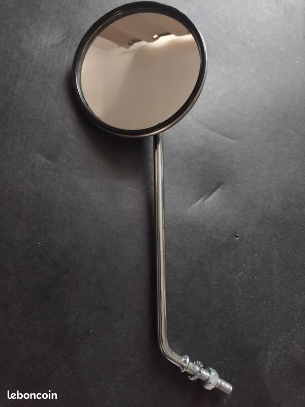 Retroviseurs Latéraux Miroir Arrière Guidon 22mm 7-8 Universel Moto Rouge - Auto