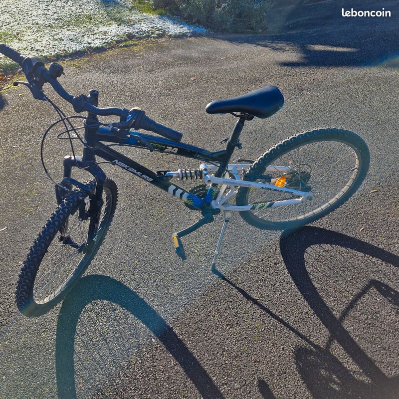 VTT Nakamura Enfant 24 Pouces – Vélo Occasion – Garde-boue, Selle Réglable