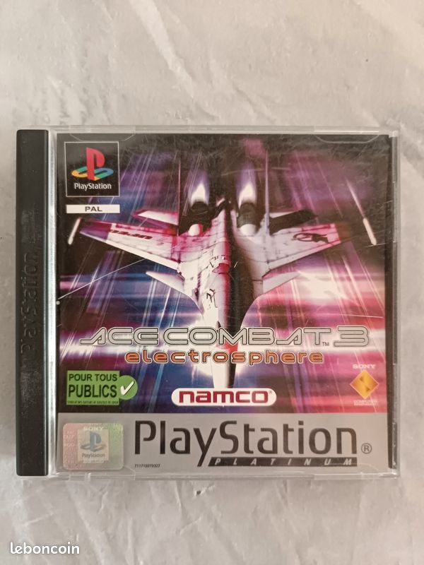 Ace Combat 3 Sony Playstation PS1 (Gebraucht) in Giubiasco für CHF 10