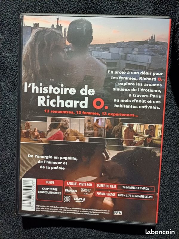 DVD érotique - L'histoire de Richard O avec Mathieu Amalric (image 2)