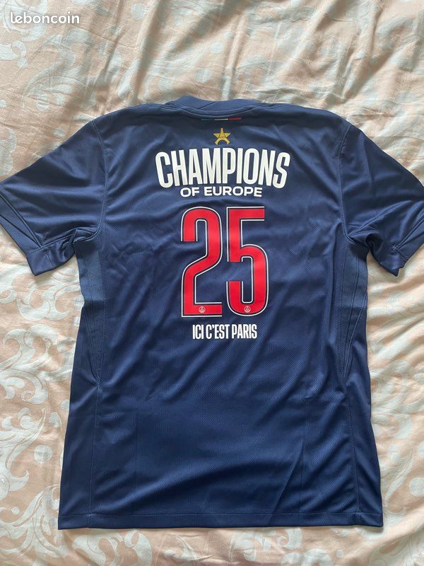 Paris Etoile T Shirt Foot Ldc Etoile Ligue Des Champions Maillot