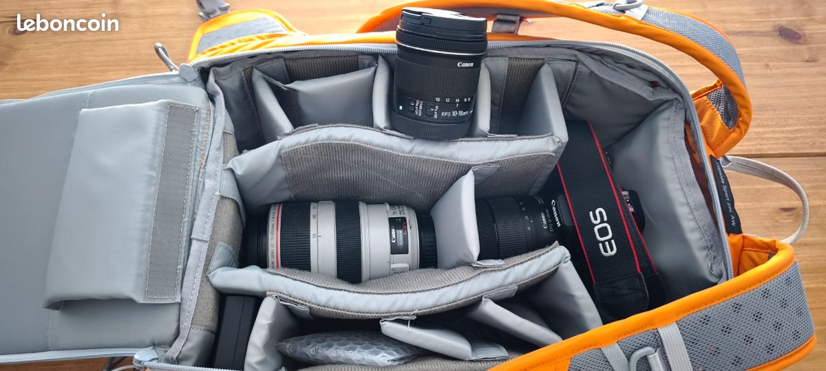 Appareil photo reflex canon eos 77D pack série L + (image 8)