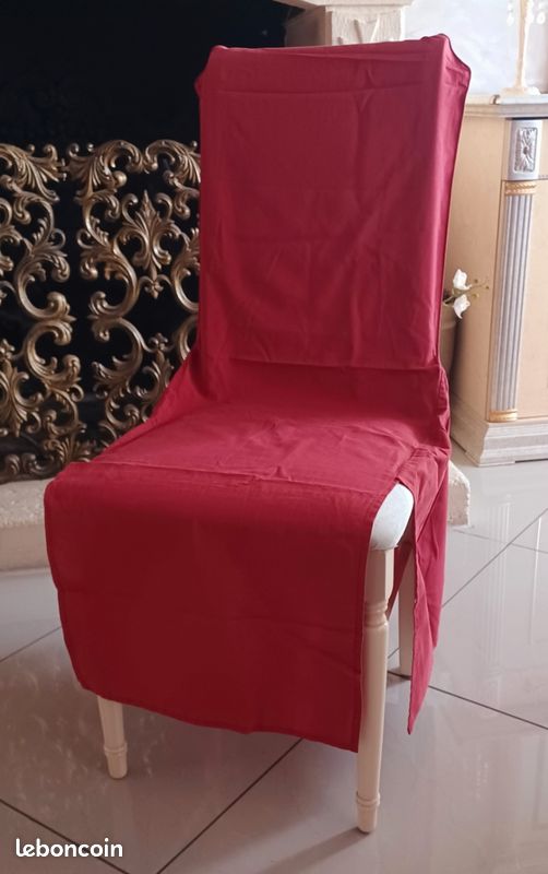 Lot de 6 housses de chaises (image 1)