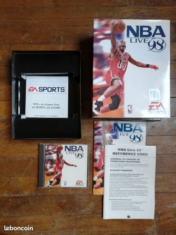 NBA LIVE 98 - big box (image 5)