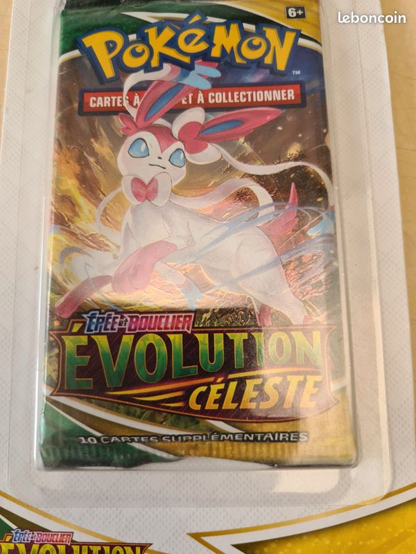 Booster Pokémon Evolution Céleste scellé sous blister avec 1 defaut (image 5)