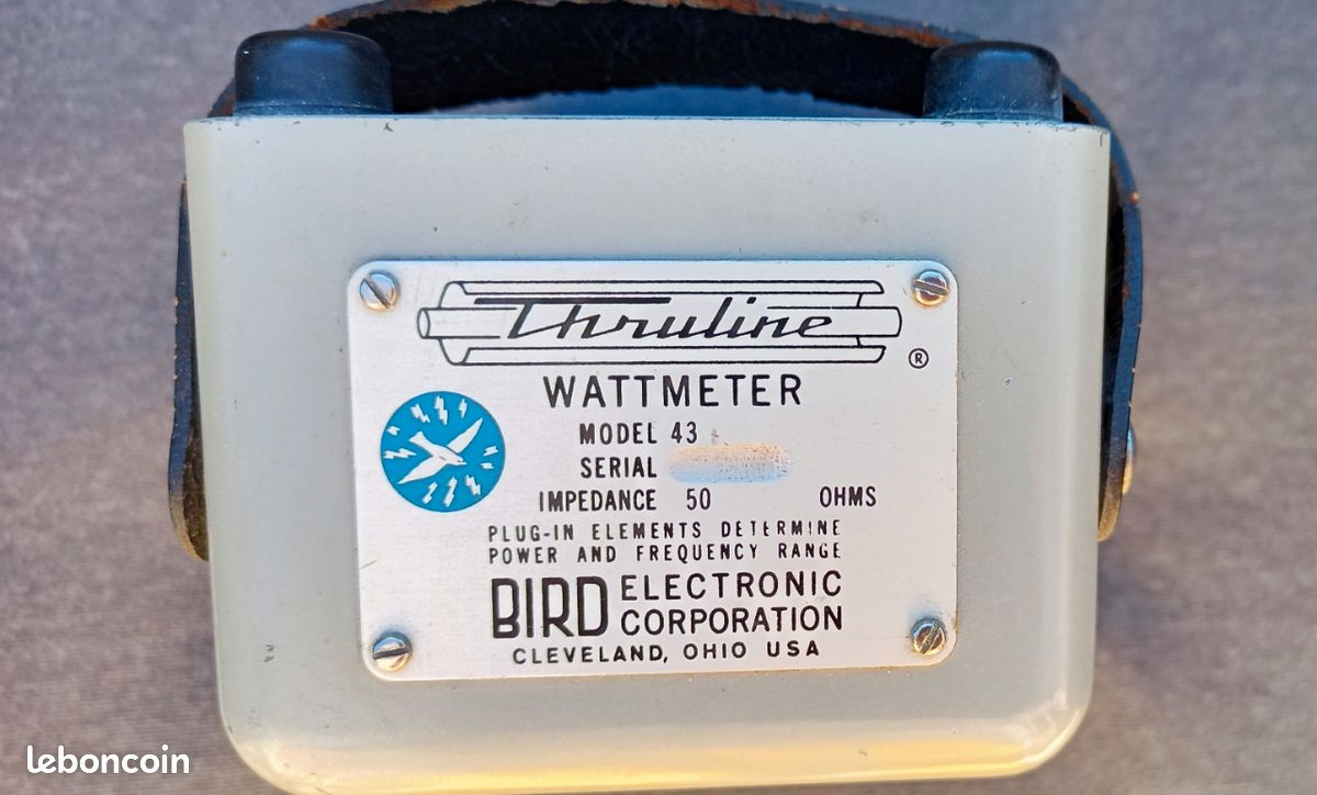 Wattmètre Thruline Bird 43 d'occasion Wattmètre Thruline Bird 43 d'occasion