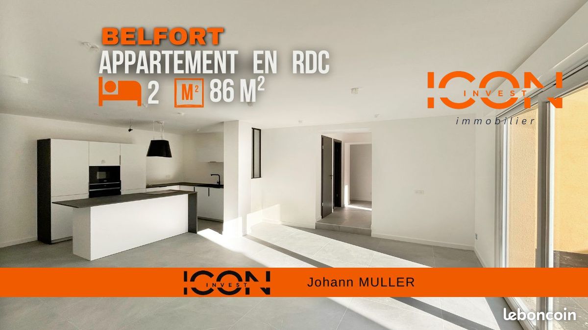 Appartement 3 pièces 86 m² · à Belfort · 86 m² · 169 900 €