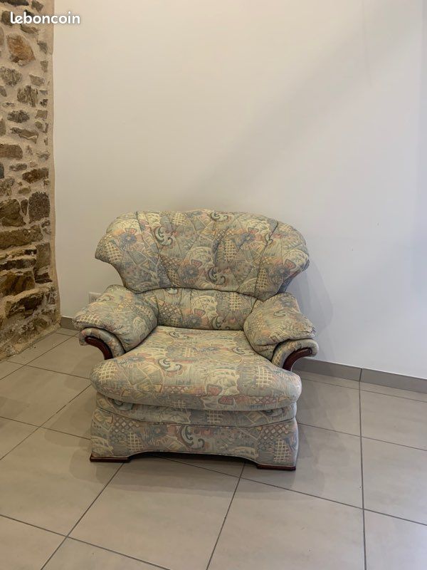 Canapé et 2 fauteuils (image 2)