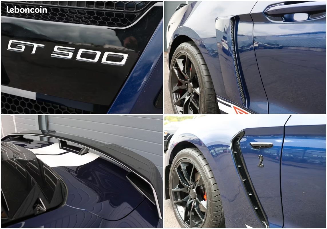FORD Mustang EcoBoost Shelby GT500 Style 2.3 Turbo 314 ch – CarPlay – LED – Caméra (image 8)