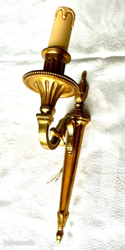 Applique Louis XVI bronze massif (image 2)
