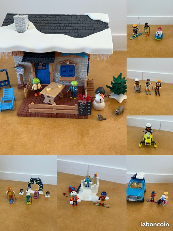 Chalet, voiture, ski et autre (image 1)