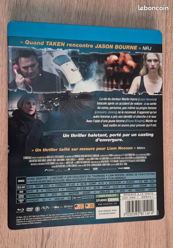 Sans identite steelbook (image 2)