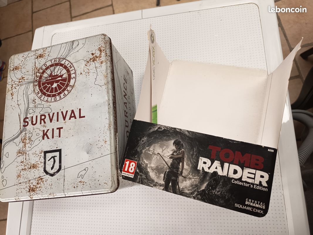 Coffret Edition Collector Tomb Raider Survival Kit - PS3 - Jeu Neuf (comme Neuf) - Éditeur Ubisoft