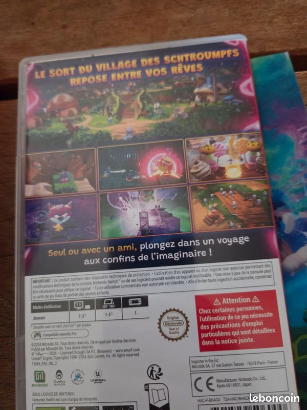 Les Schtroumpfs 2 : Le Prisonnier de la Pierre Verte - Juegos Nintendo