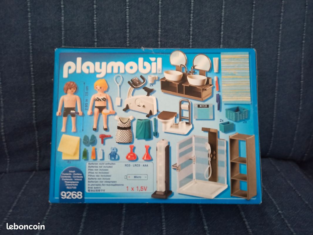 PlayMobil city life, la salle de bain / réf 9268 (image 2)