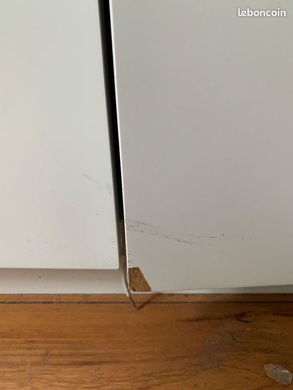 Placard pax ikea mélaminé blanc (image 2)