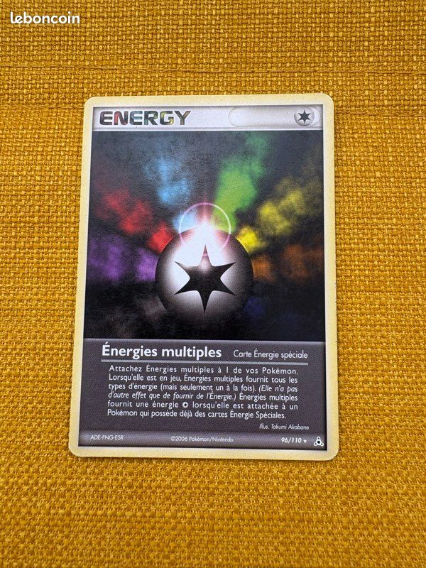 Carte Pokmon rare bloc ex nergies multiples 96/110 - Collection