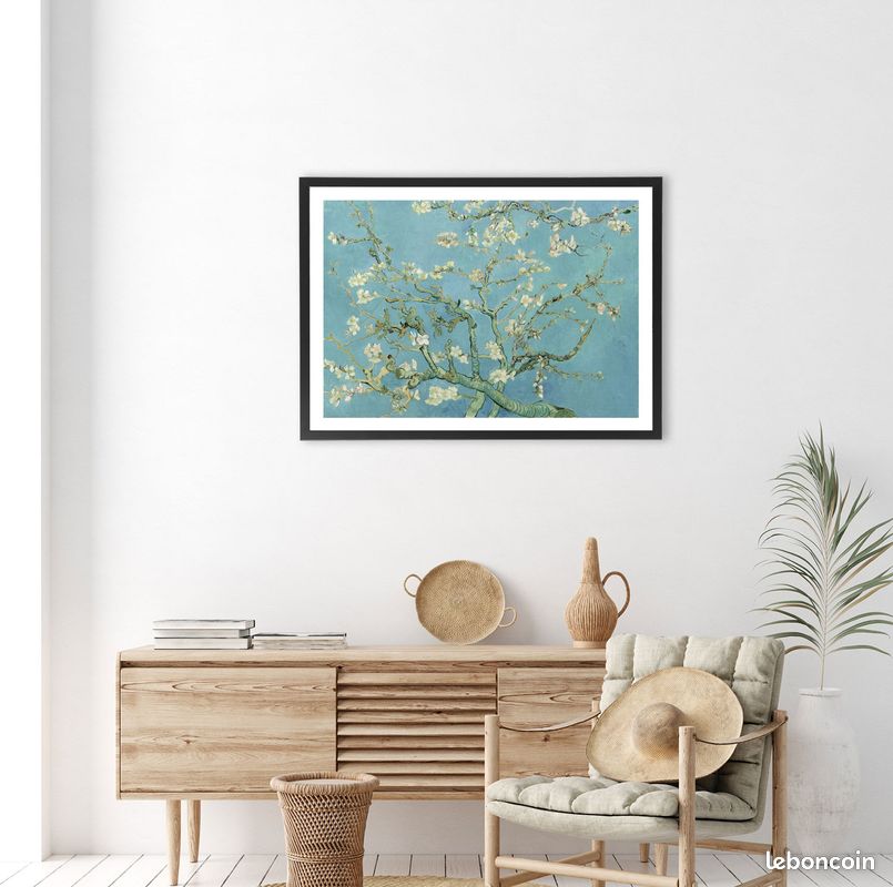 Tableau Van Gogh La nuit étoilée, Affiche reproduction